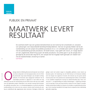 Maatwerk levert resultaat