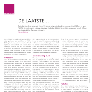De laatste...