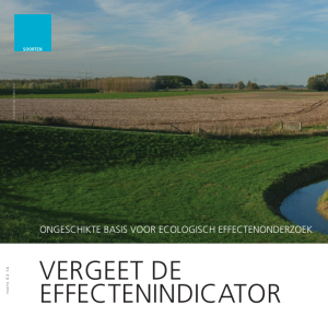 Vergeet de effectenindicator