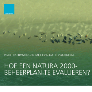 Hoe een Natura 2000-beheerplan te evalueren?