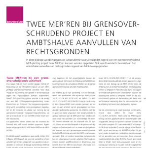 Twee MERren bij grensoverschrijdend project
